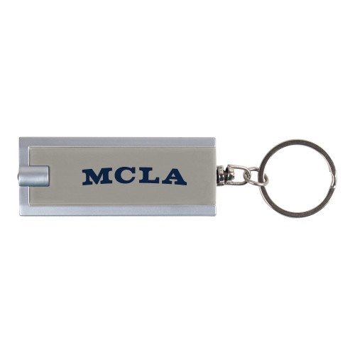  Turbo Silver Flashlight Key Holder - MCLA