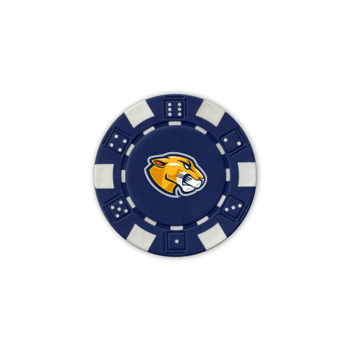  Blue Game Chip - Mascot Head