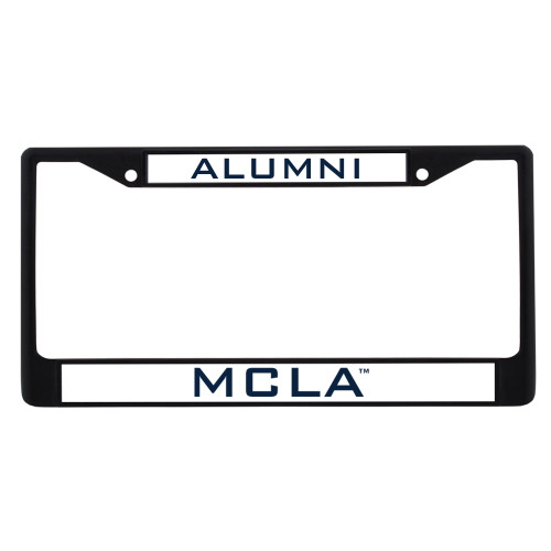  Alumni Metal License Plate Frame in Black - Alumni