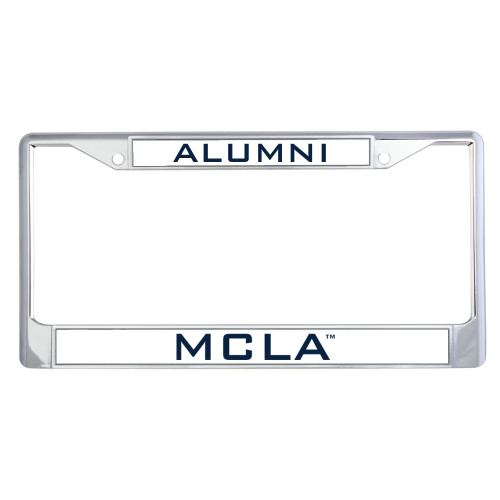  Alumni Metal License Plate Frame in Chrome - Alumni