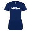 Thumbnail image for  Next Level Womens Navy Boyfriend Tee