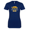Thumbnail image for  Next Level Womens Navy Boyfriend Tee