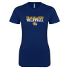Thumbnail image for  Next Level Womens Navy Boyfriend Tee