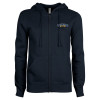 Thumbnail image for  ENZA Womens Navy Fleece Full Zip Hoodie