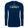 Thumbnail image for  Under Armour Navy Long Sleeve Tech Tee
