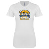 Thumbnail image for  Next Level Womens White Boyfriend Tee