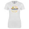 Thumbnail image for  Next Level Womens White Boyfriend Tee