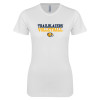 Thumbnail image for  Next Level Womens White Boyfriend Tee