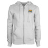 Thumbnail image for  ENZA Womens White Fleece Full Zip Hoodie