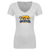 Thumbnail image for  Next Level Womens White Ideal V Tee