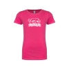 Thumbnail image for  Next Level Girls Fuchsia Fashion Fit T Shirt