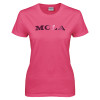 Thumbnail image for  Womens Hot Pink Short Sleeve Tee