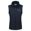 Thumbnail image for  Womens Navy Fleece Full Zip Vest