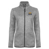 Thumbnail image for  Womens Grey Heather Fleece Jacket