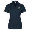Thumbnail image for  Womens Navy Performance Fine Jacquard Polo