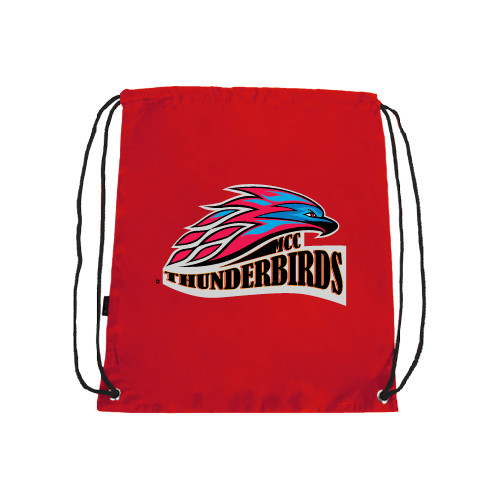  Red Drawstring Backpack - Official Logo