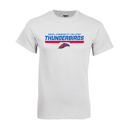  White T Shirt - Mesa Community College Thunderbirds