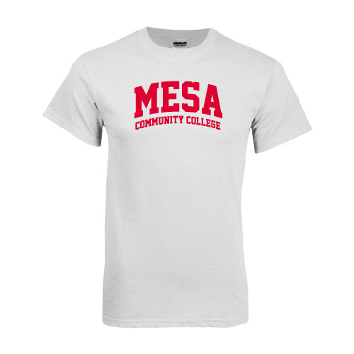  White T Shirt - Mesa Community College Arched