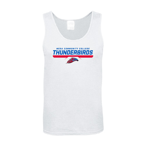  White Tank Top - Mesa Community College Thunderbirds