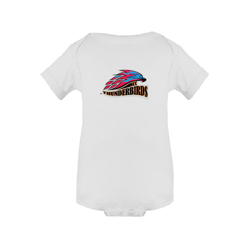  White Infant Onesie - Official Logo