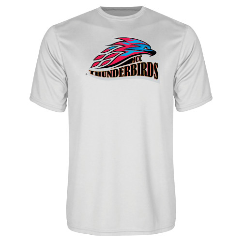  White Performance Tee - Official Logo
