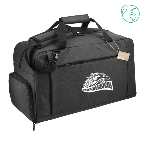  Aft Recycled PET 21 Inch Charcoal Duffel - Official Logo