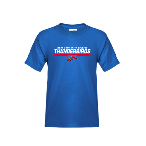  Youth Royal T Shirt - Mesa Community College Thunderbirds