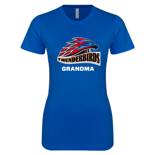  Next Level Womens Royal Boyfriend Tee - Grandma