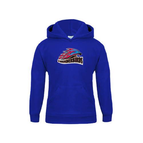  Youth Royal Fleece Hoodie - Official Logo