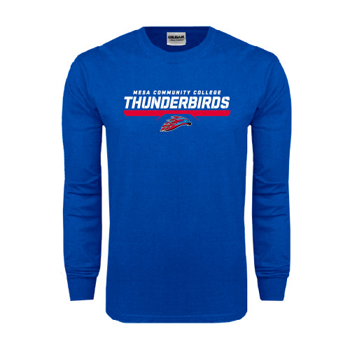  Royal Long Sleeve T Shirt - Mesa Community College Thunderbirds
