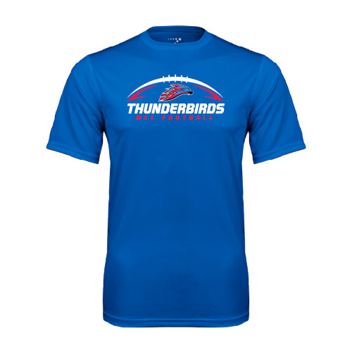  Royal Performance Tee - Thunderbirds MCC Football w/ Ball