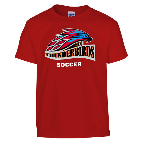  Youth Red T Shirt - Soccer