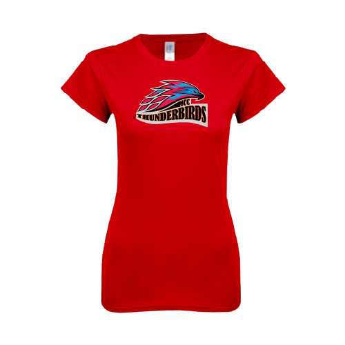 Main Image for  Next Level Womens Red Boyfriend Tee