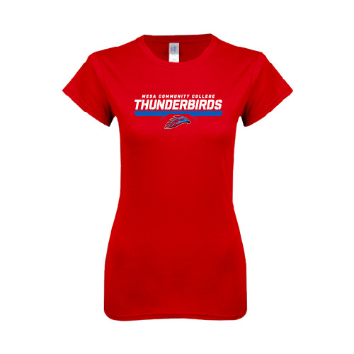 Main Image for  Next Level Womens Red Boyfriend Tee