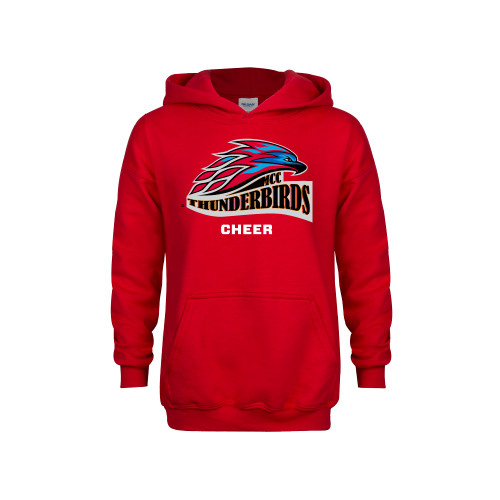  Youth Red Fleece Hoodie - Cheer