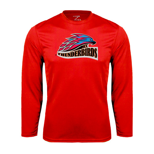 Main Image for  Red Performance Long Sleeve Shirt