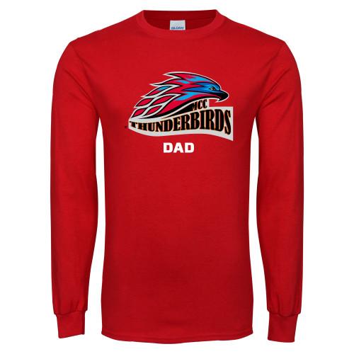  Red Long Sleeve T Shirt - Dad