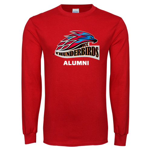  Red Long Sleeve T Shirt - Alumni