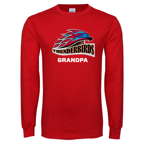  Red Long Sleeve T Shirt - Grandpa