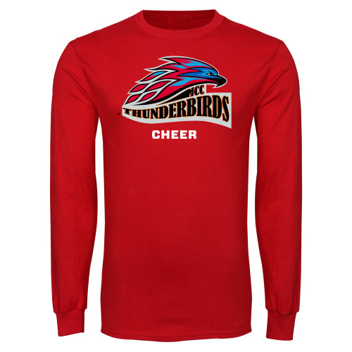  Red Long Sleeve T Shirt - Cheer