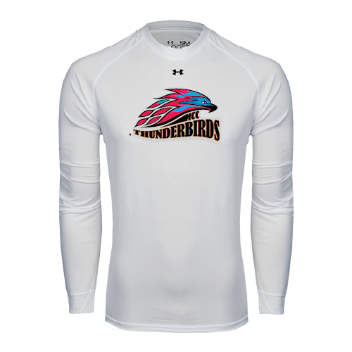Main Image for  Under Armour White Long Sleeve Tech Tee