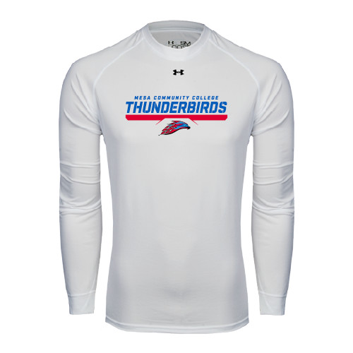 Main Image for  Under Armour White Long Sleeve Tech Tee