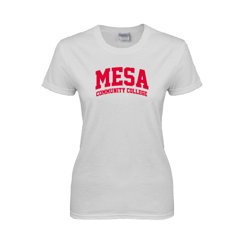Main Image for  Womens White Short Sleeve Tee