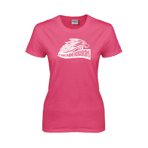 Main Image for  Womens Hot Pink Short Sleeve Tee