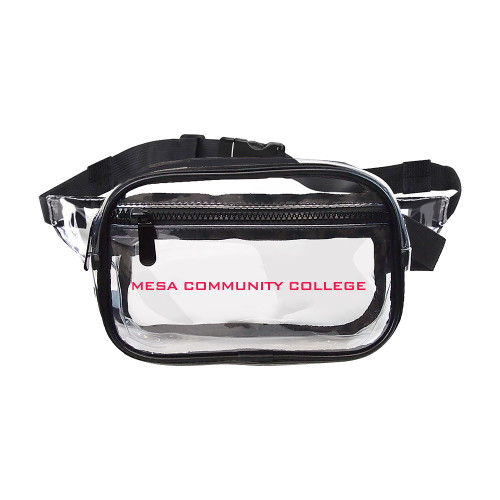  Clear Fanny Pack - Mesa Community College Flat