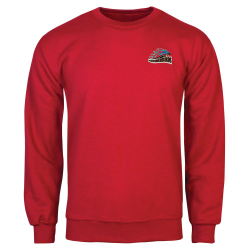  Red Fleece Crew - Official Logo
