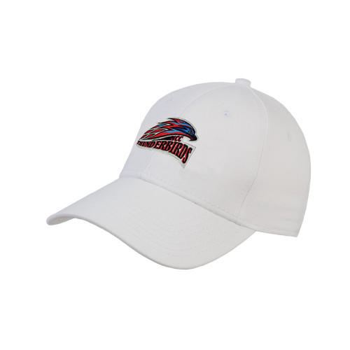  White Structured Adjustable Pro Style Hat - Official Logo