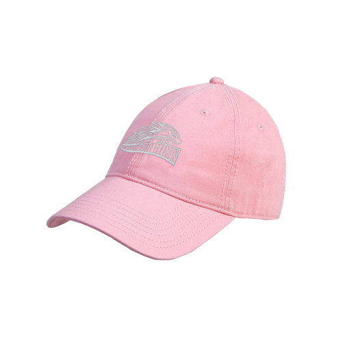  Pink Unstructured Adjustable Low Profile Cap - Official Logo