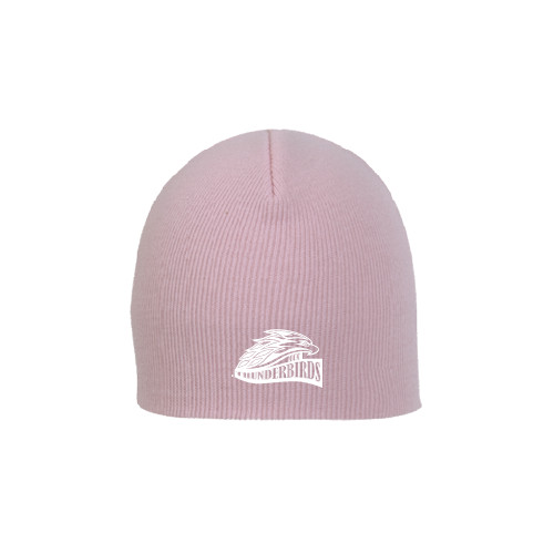  Pink Knit Beanie - Official Logo
