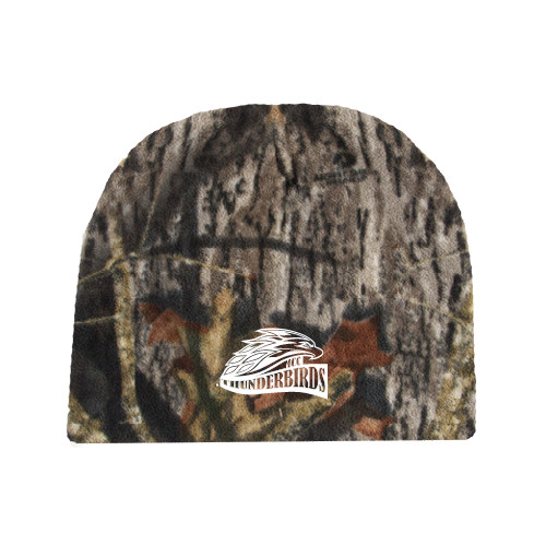  Mossy Oak Camo Fleece Beanie - Official Logo